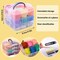 Needle Felting Kit, 24 Colors Wool Roving (5g/Color), Complete Needle Felting Starter Kit with Needle Felting Supplies Wool Fibre Spinning Craft Felting Kits for Beginners
